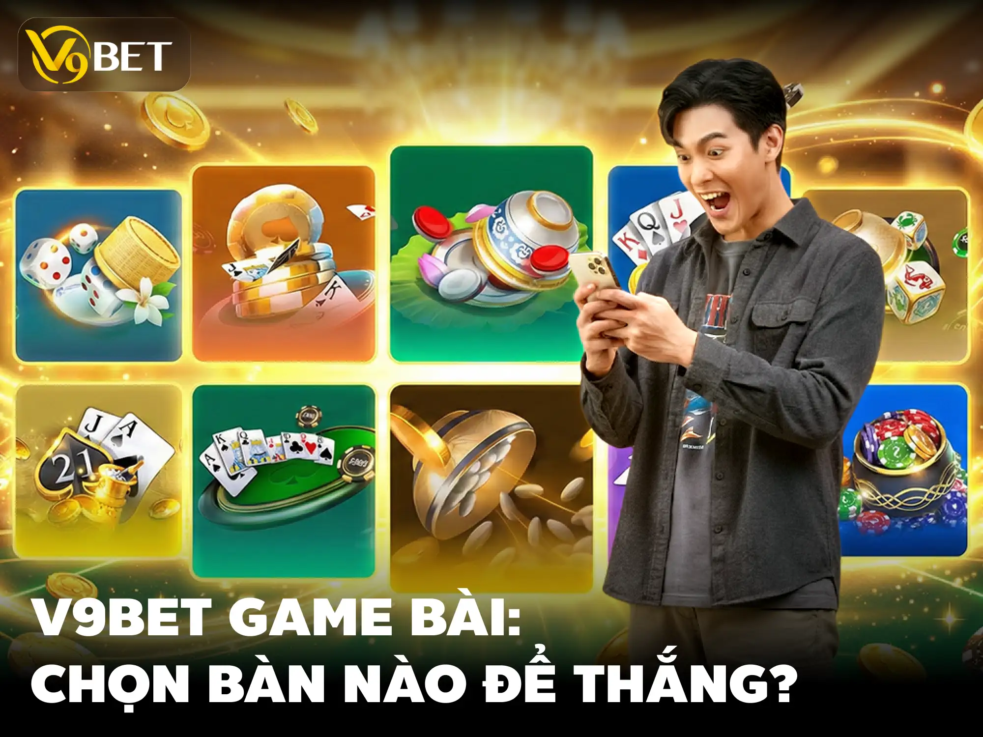 Game Bài Online Uy Tín V9Bet 2026: Nên Chơi Gì & Mẹo Thắng Lớn