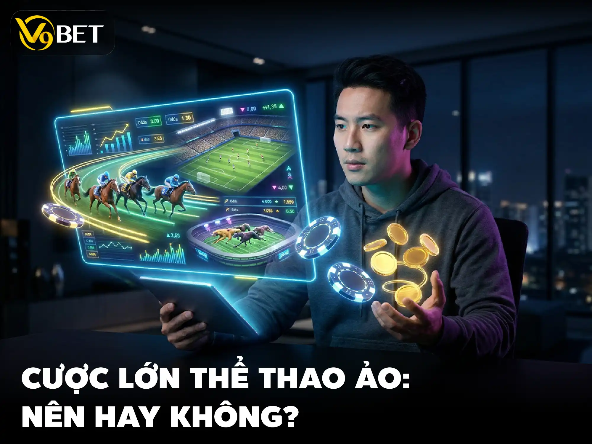 Thể Thao Ảo V9Bet: Nên Cược Nhỏ Hay All-in? Guide Chi Tiết