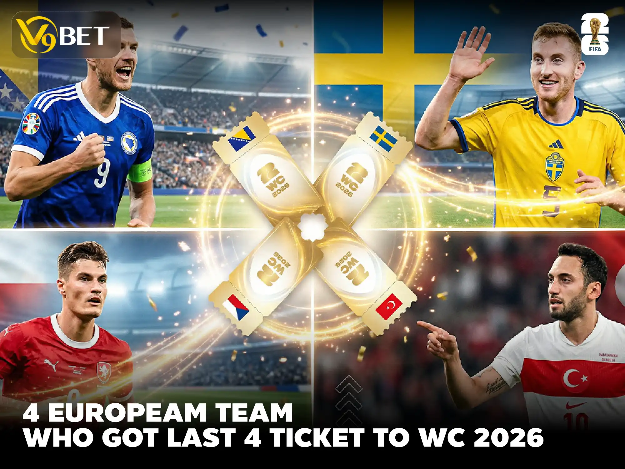 4 European Teams Qualify for 2026 World Cup – Full Analysis