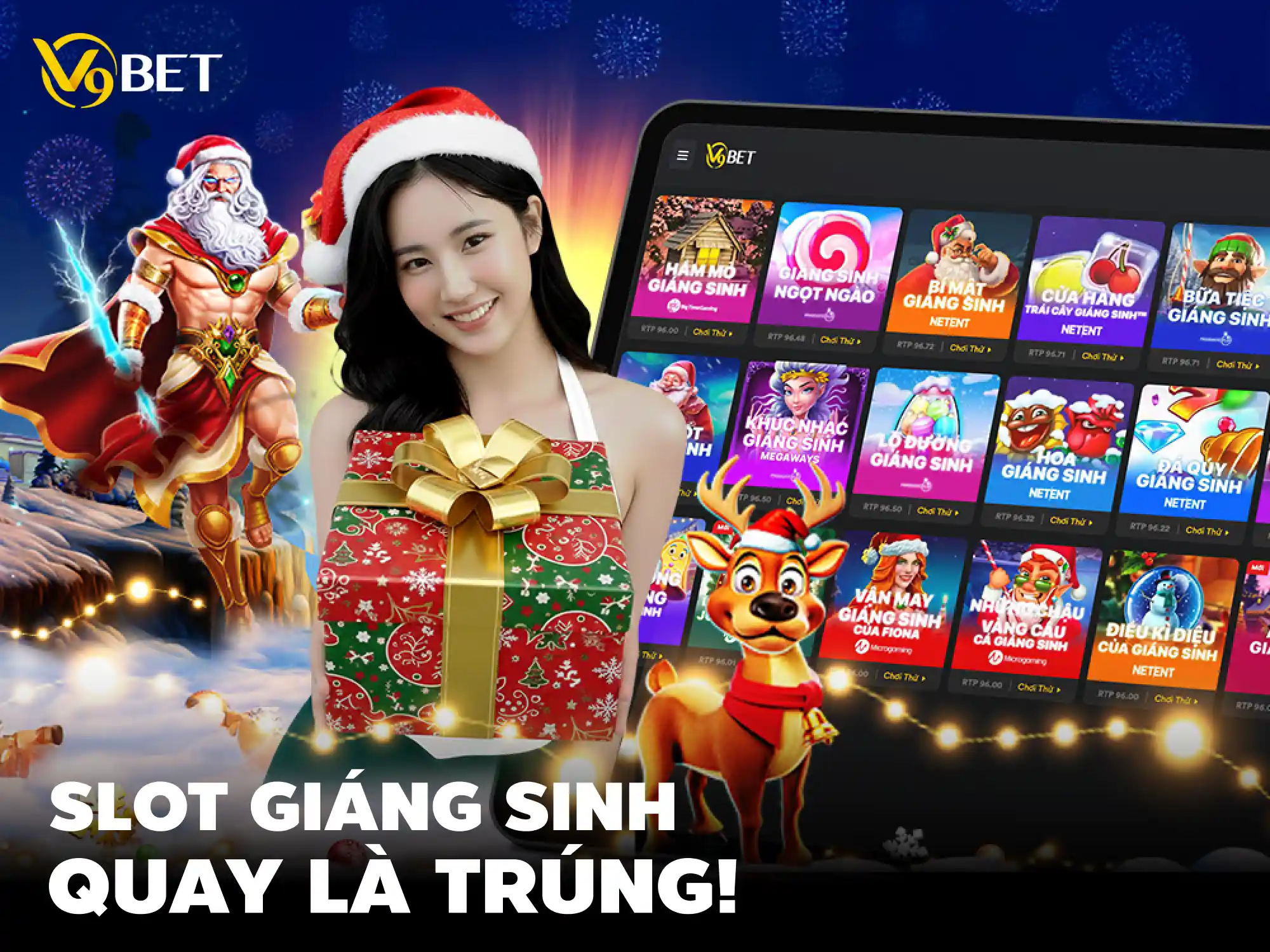 Quay Slot Giáng Sinh - Sáng Ví Như Sao, Thắng Lớn Mùa Lễ Hội