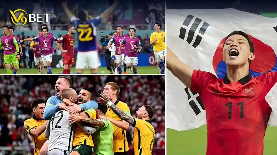 เหล่าชาติจากเอเชีย ฉลองเข้ารอบบอลโลก 2026