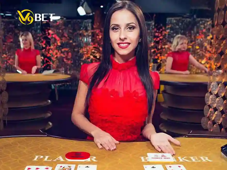 Real-time live baccarat casino excitement