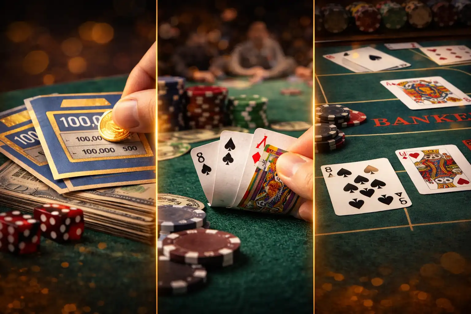 Comparison of Bai Cao with other card games at V9Bet