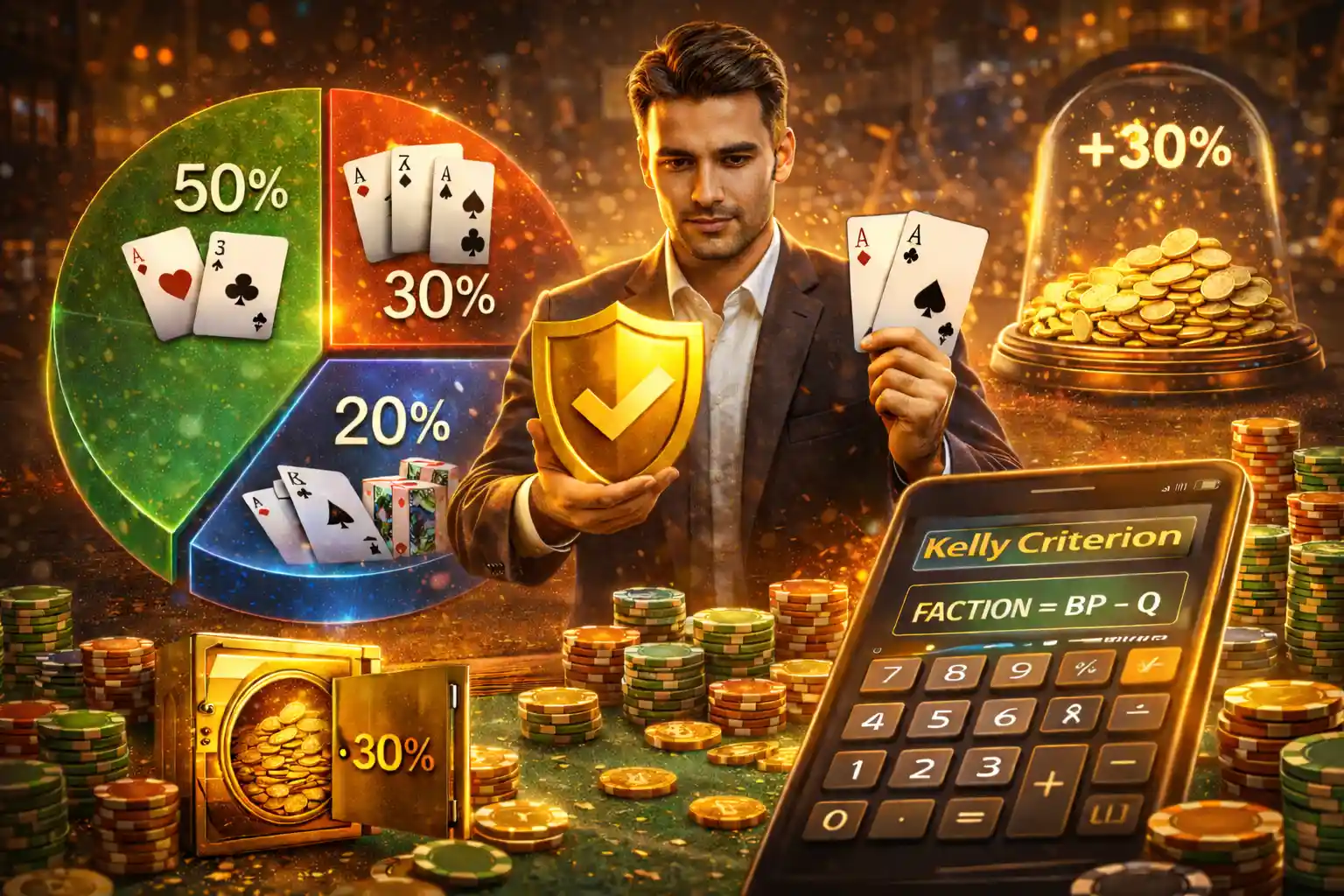 Automated bankroll management system interface