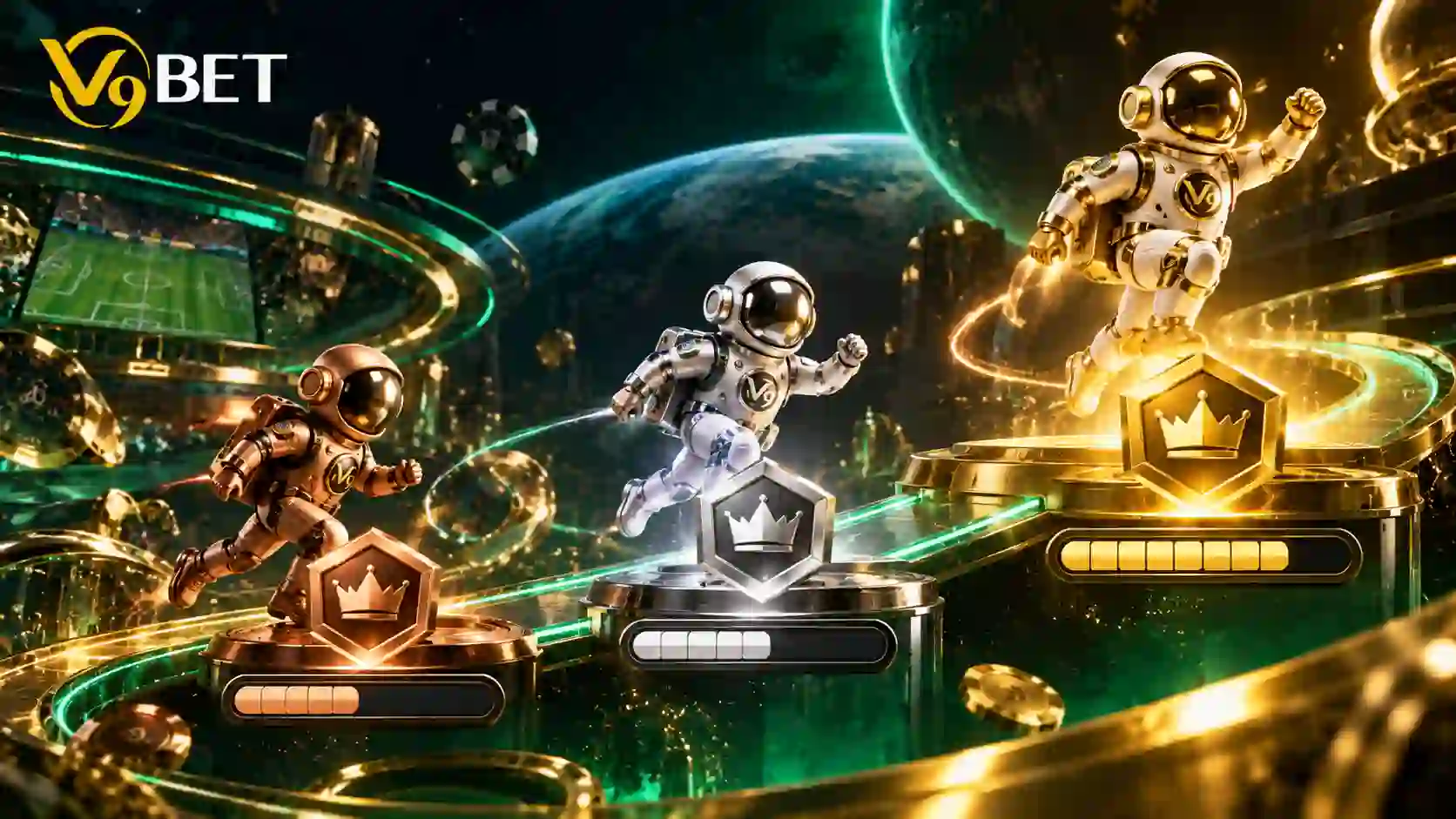 V9BET VIP benefits for the first 3 levels