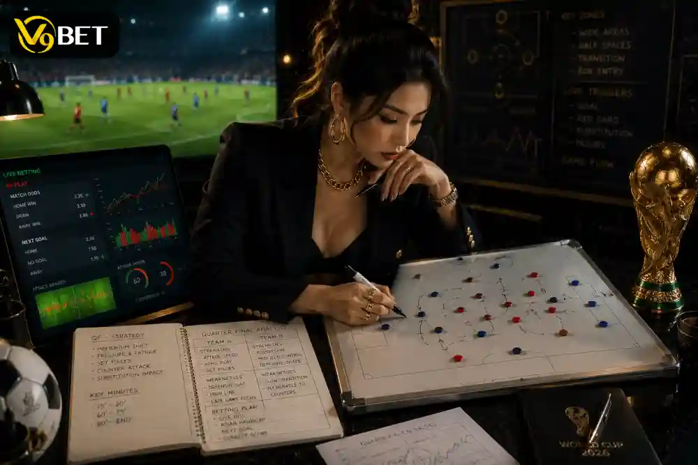 When watching live football, you can analyze the game accurately