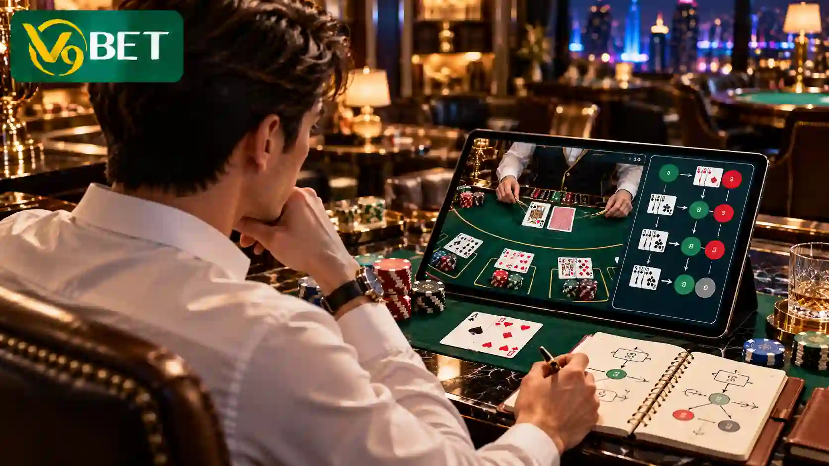 บริหารเงินทุนแบล็กแจ็กบน V9Bet อย่างเป็นระบบ