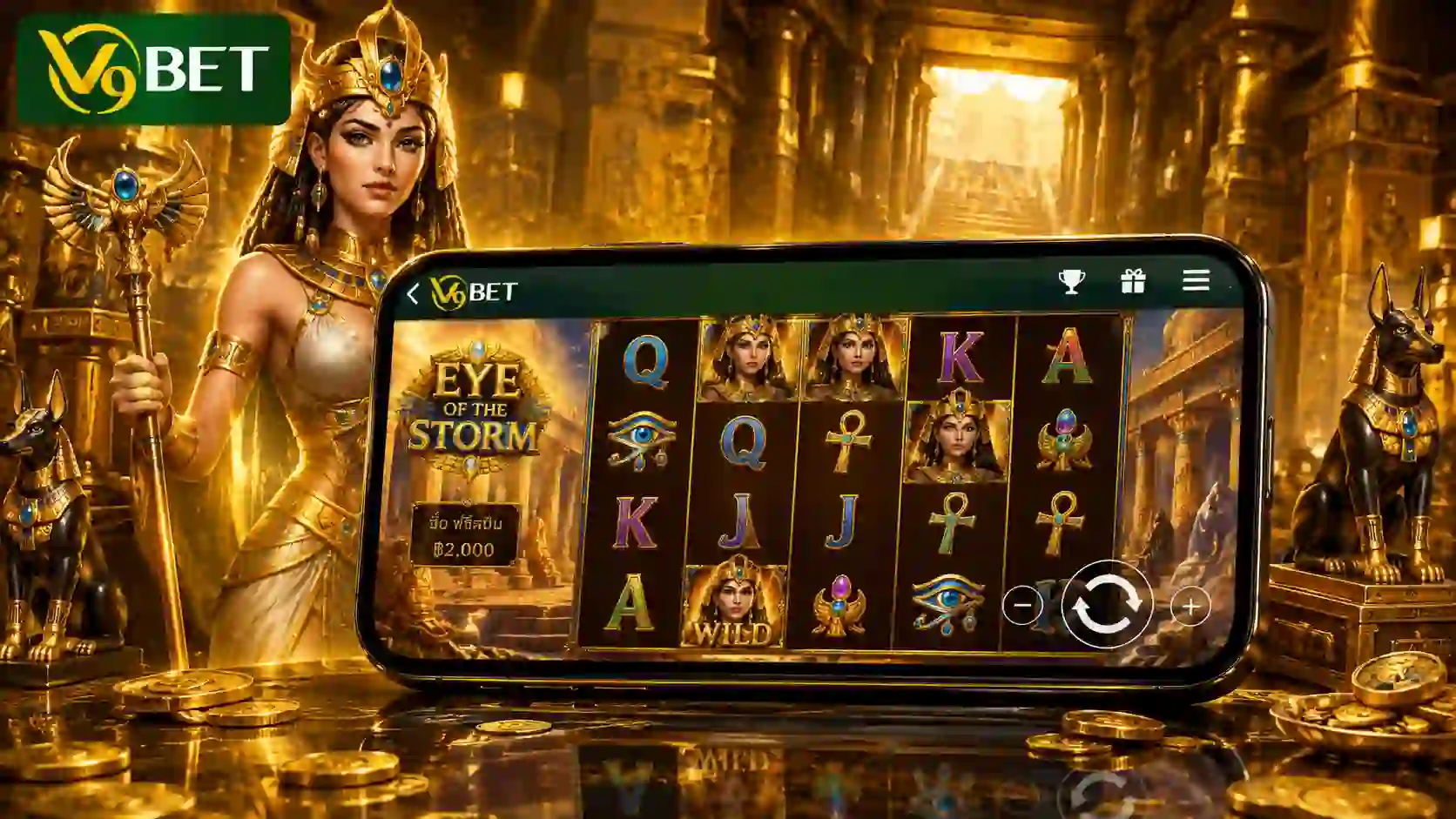 Eye of the Storm from Pragmatic Play – beautiful graphics and great payout potential