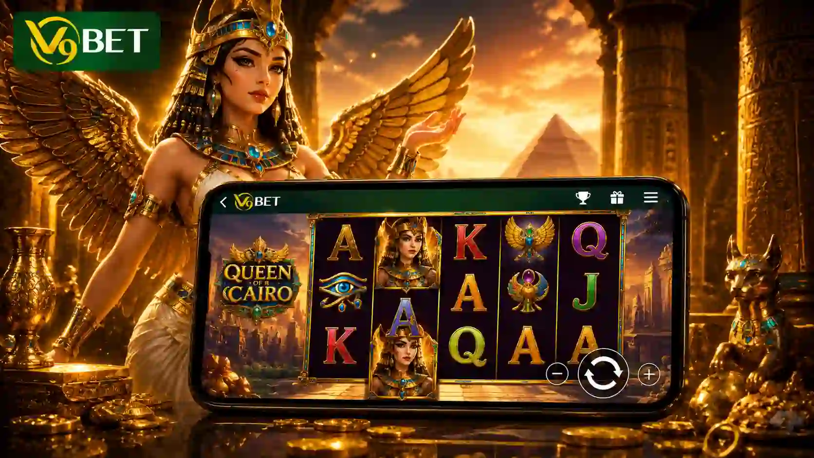 Queen of Cairo – a game V9BET wants you to try