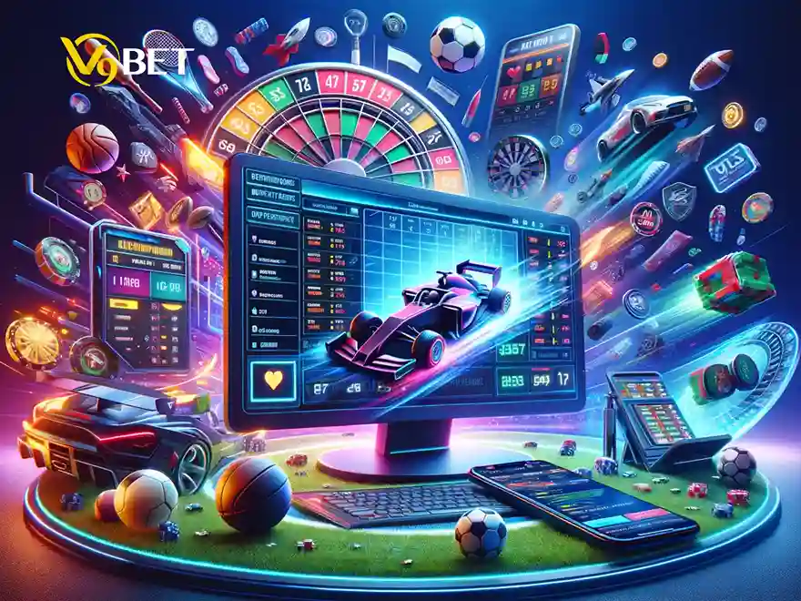 V9Bet esports betting experience