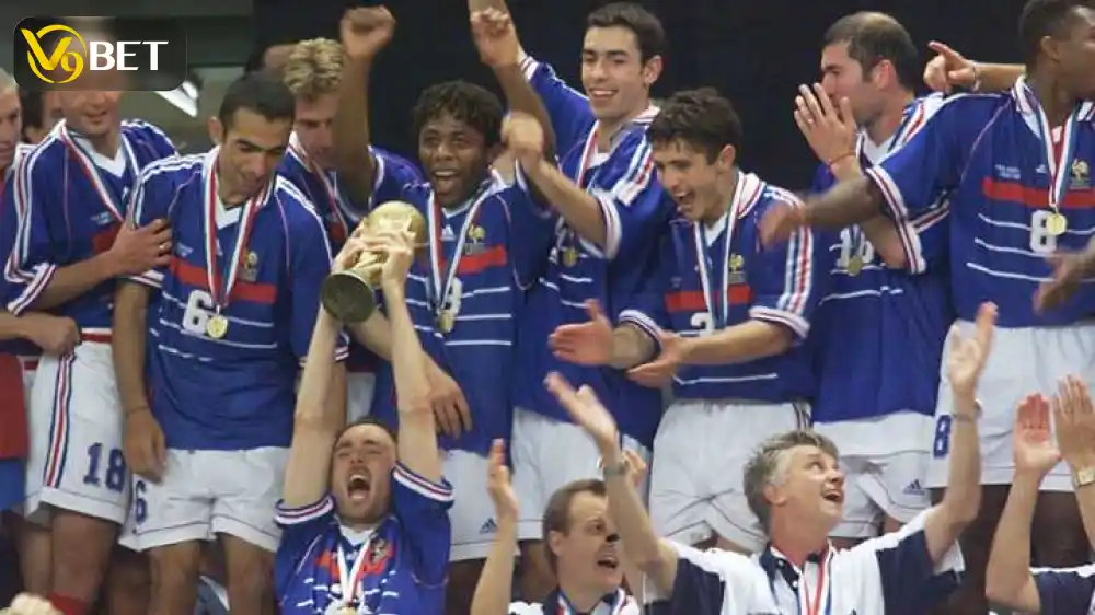 France winning the 1998 World Cup