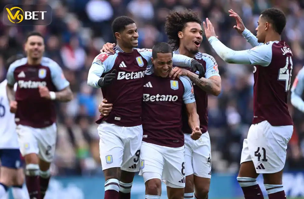 Aston Villa are fighting tooth and nail for the European Cup