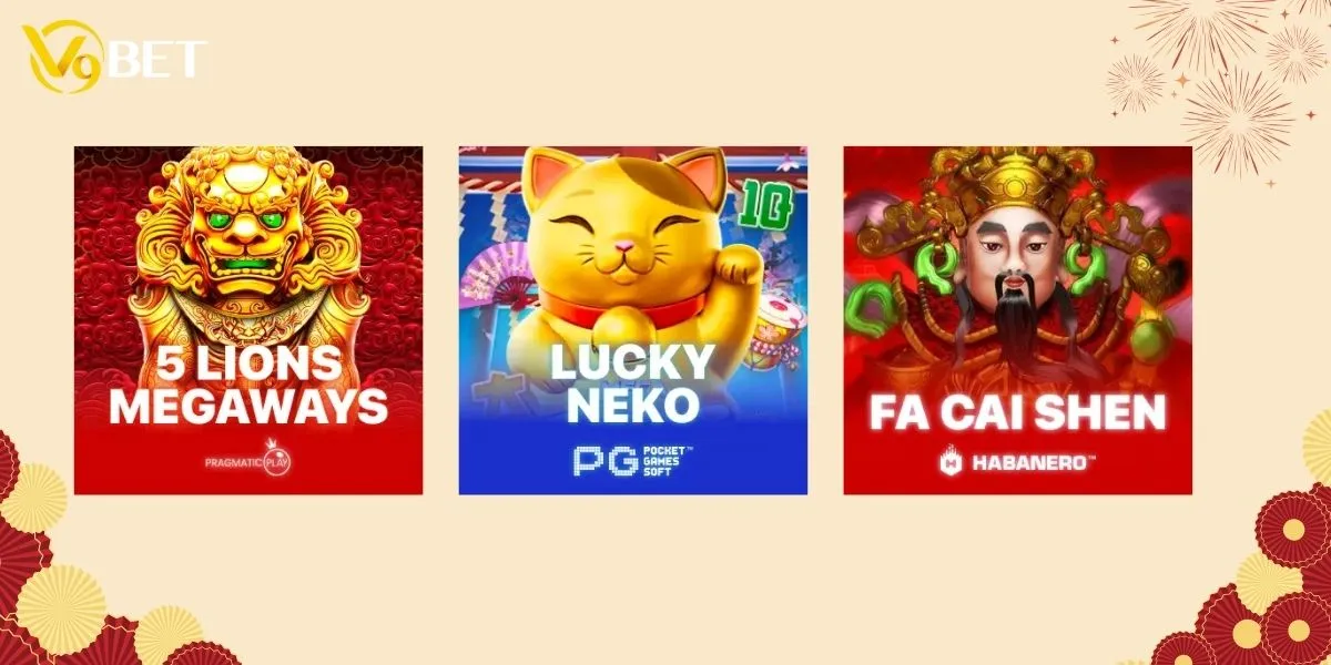 Top New Year slot games at V9BET