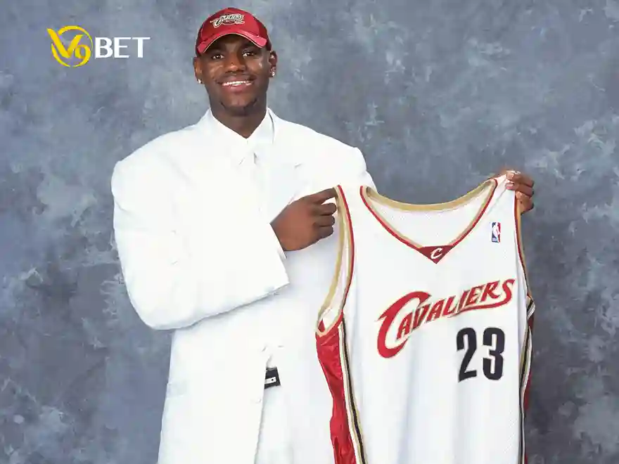 LeBron James during his time with the Cleveland Cavaliers