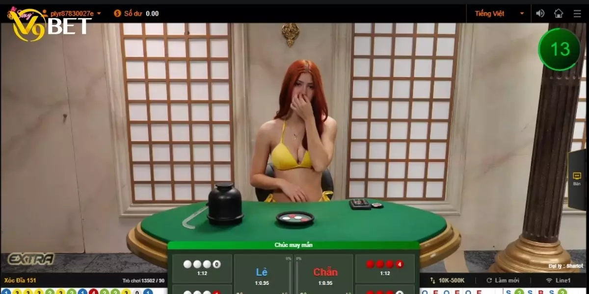 Người tham gia sẽ dễ dàng chọn bàn baccarat trực tuyến theo mức vốn