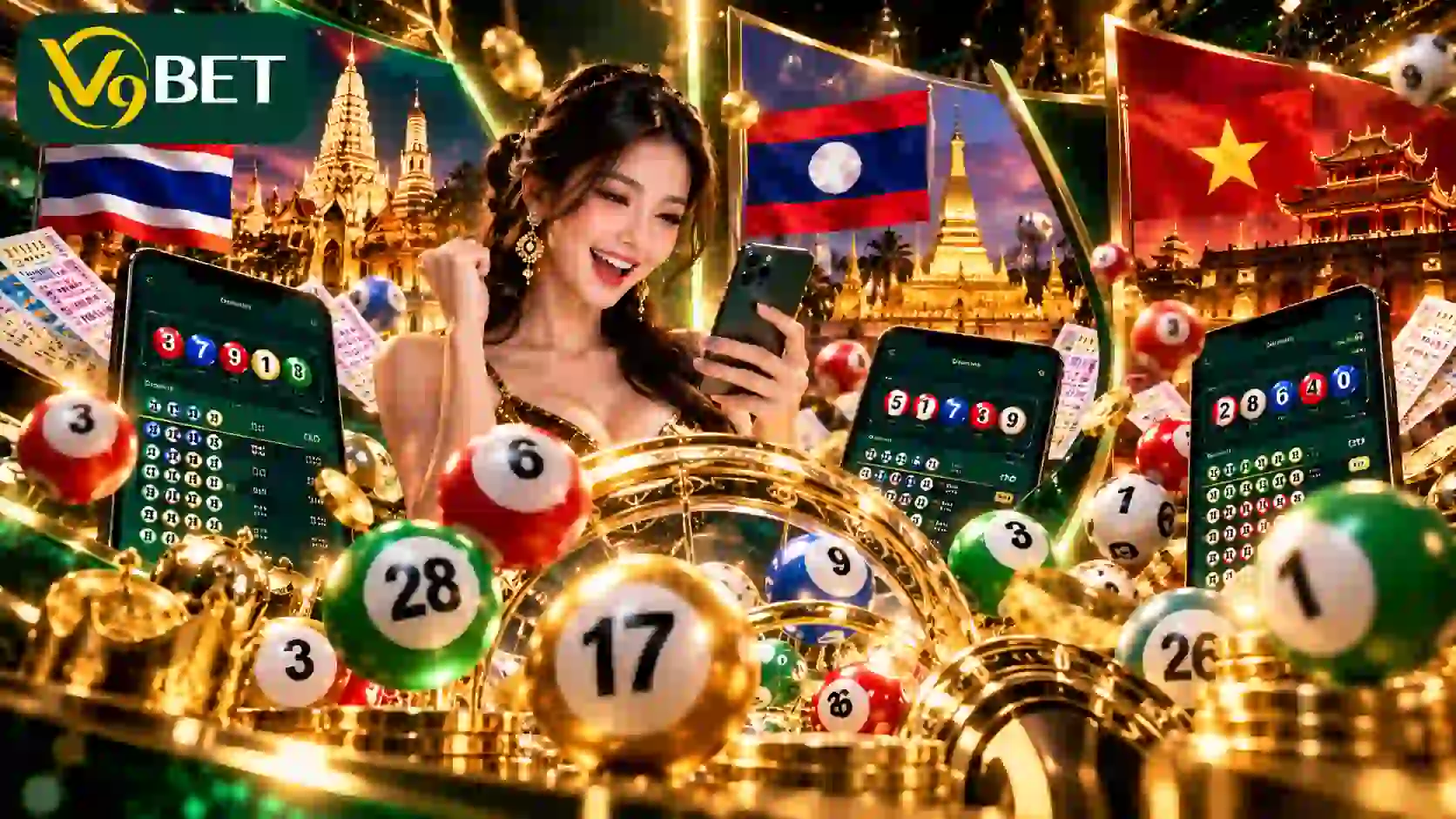 Bet on the lottery at V9BET – guaranteed no number limits