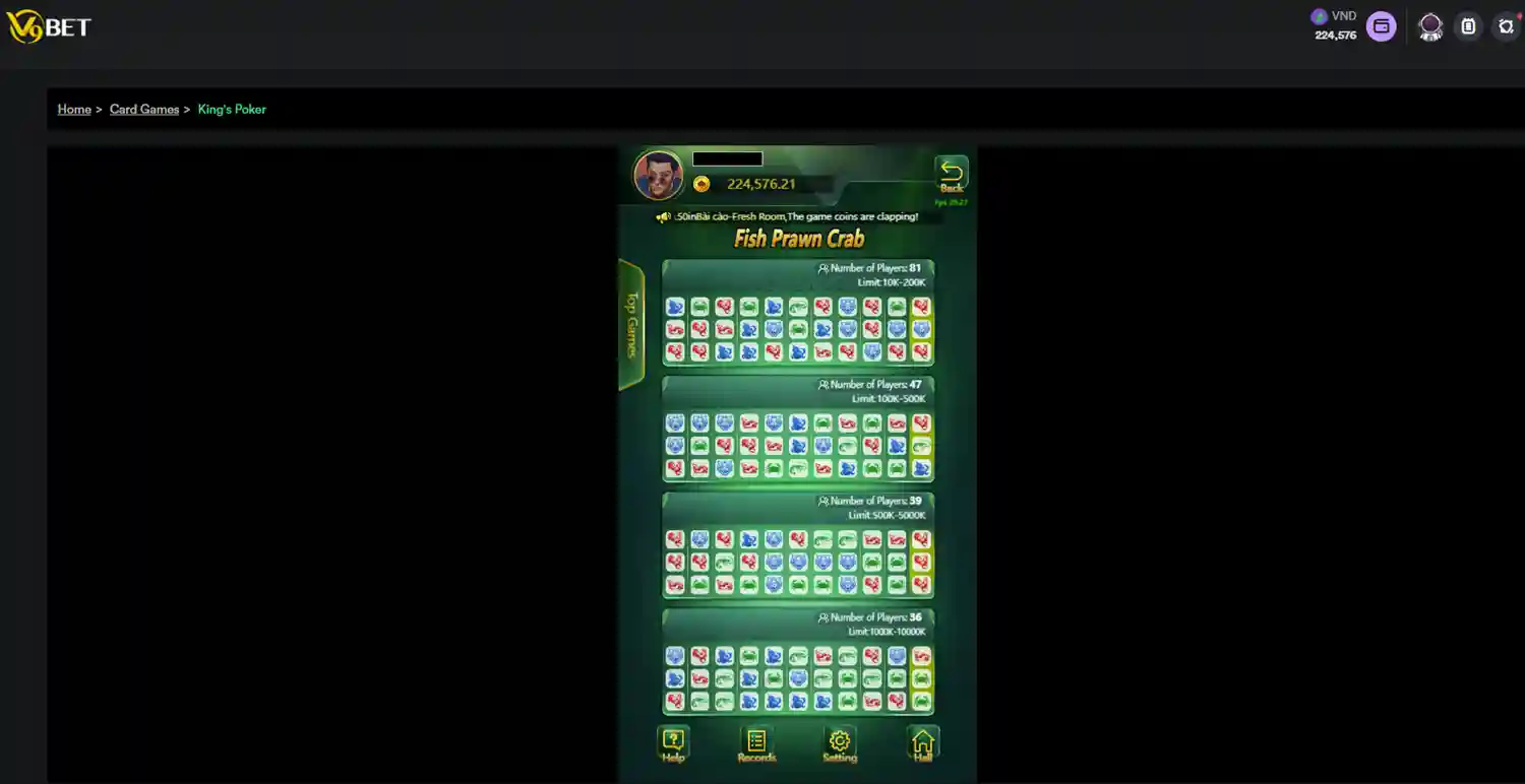 Bau Cua traditional dice betting game