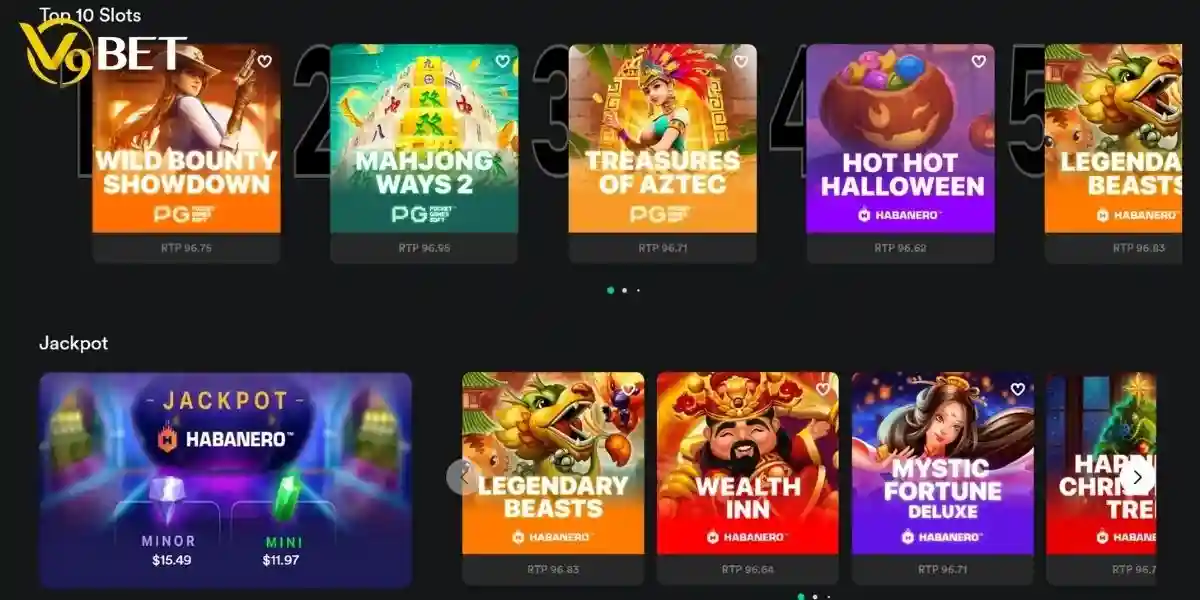 Fast-paced online slot game popular among V9Bet players