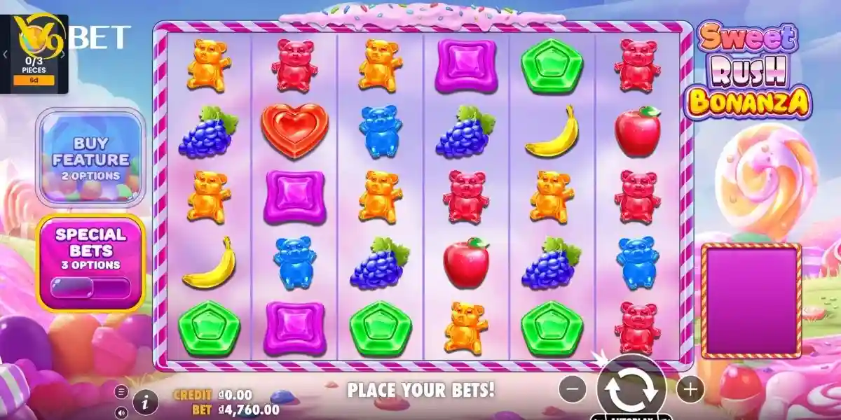 Sweet Bonanza slot game at V9Bet