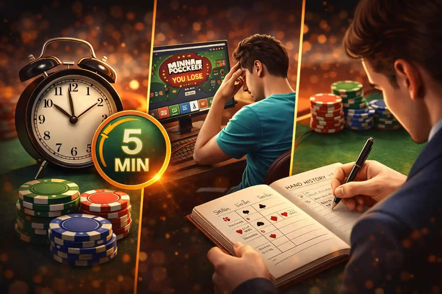 Control your emotions to better read opponent psychology