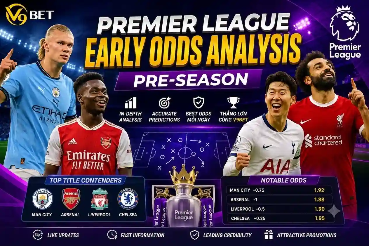 Reading Premier League odds early ahead of the season