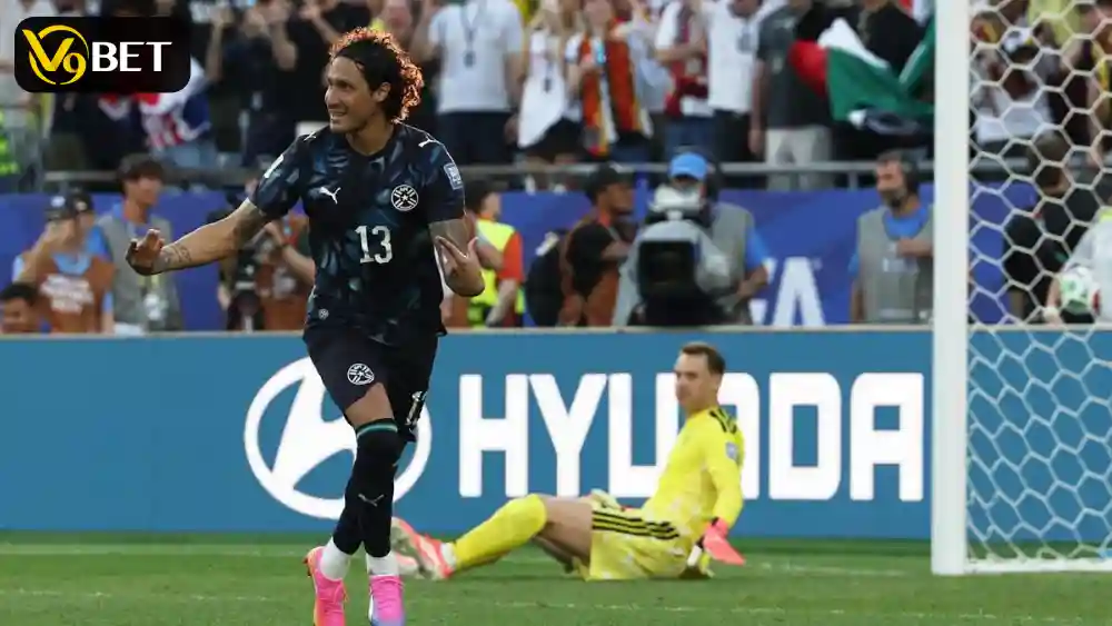 Paraguay pulled off an upset against Germany, winning the penalty shootout