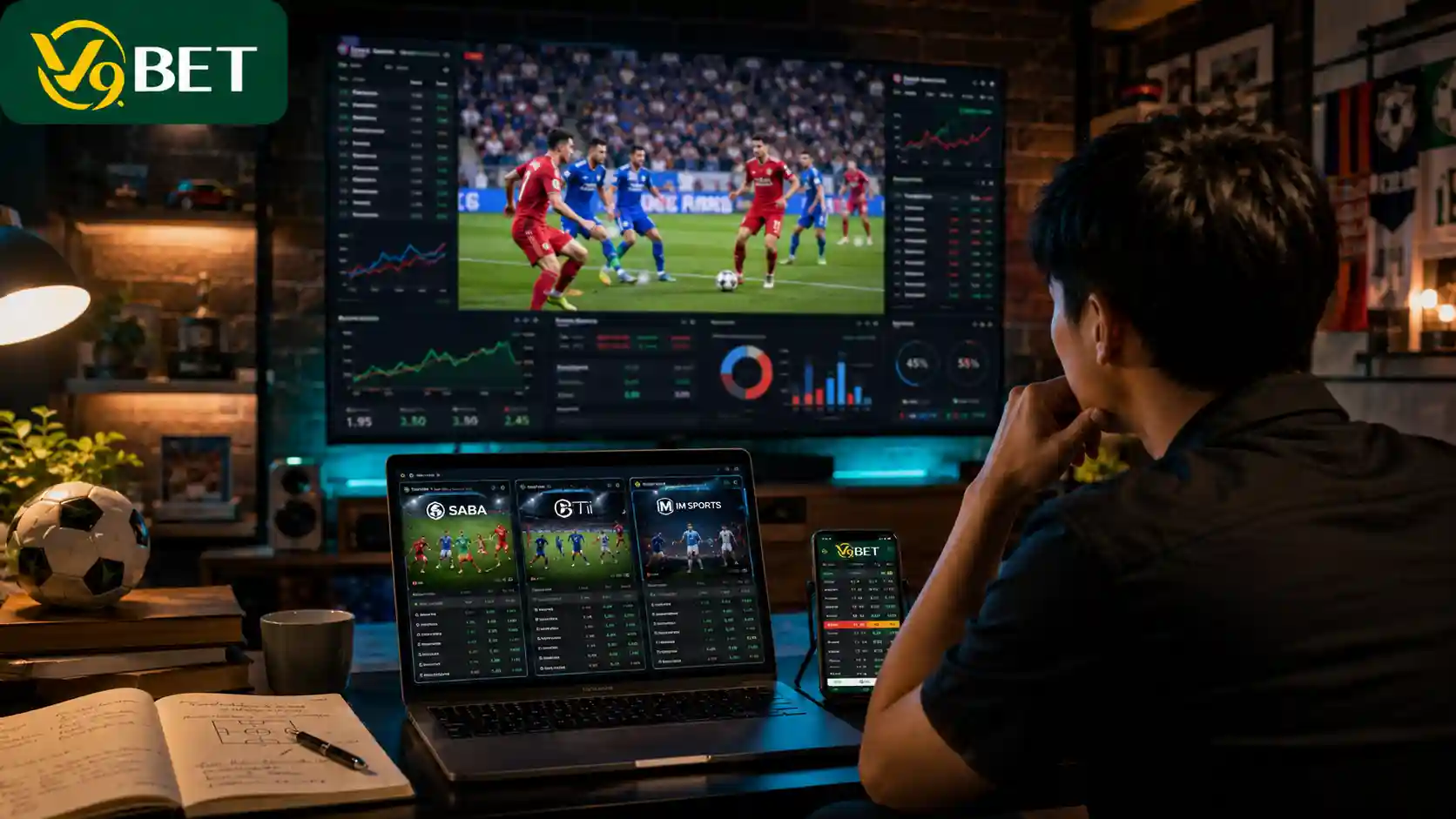 3 ค่ายผู้ให้บริการเดิมพันกีฬาที่มีใน V9Bet