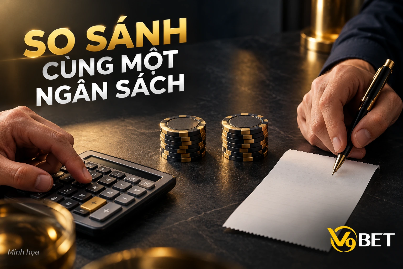 Tình huống bóng rổ giả định với người cầm bóng bị hai hậu vệ gây sức ép và đồng đội đứng thoáng, nhấn mạnh chất lượng cơ hội thay vì chỉ nhìn chuỗi ghi điểm.