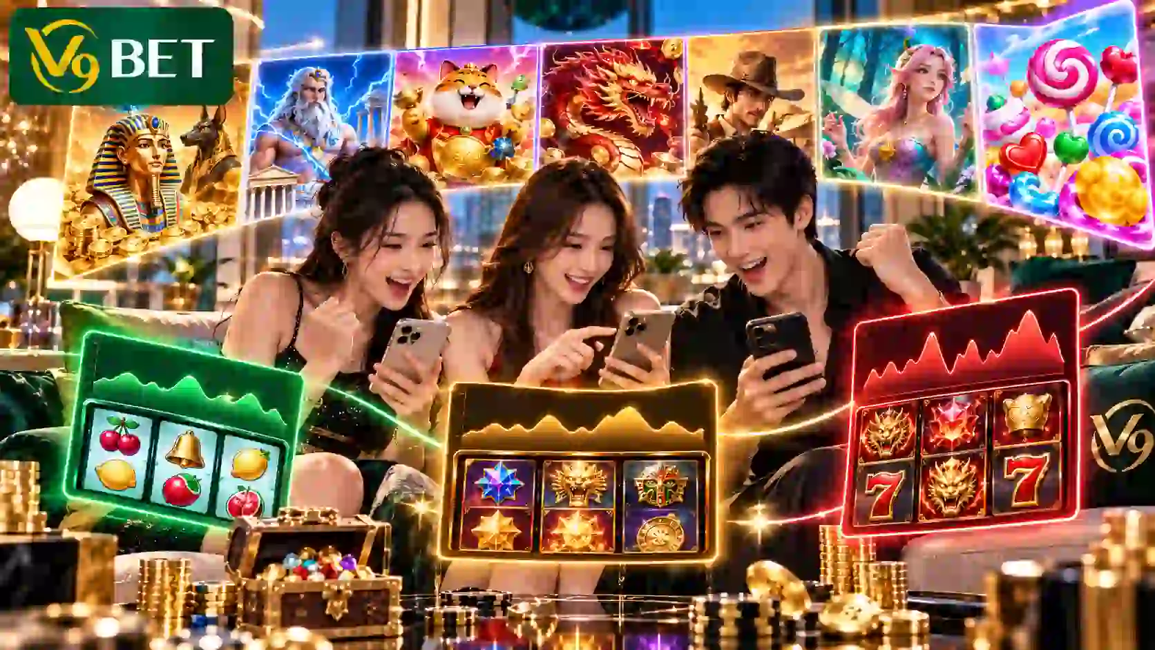 เกมสล็อตมีหลากหลายรูปแบบ เลือกดีก็รวยได้ง่าย