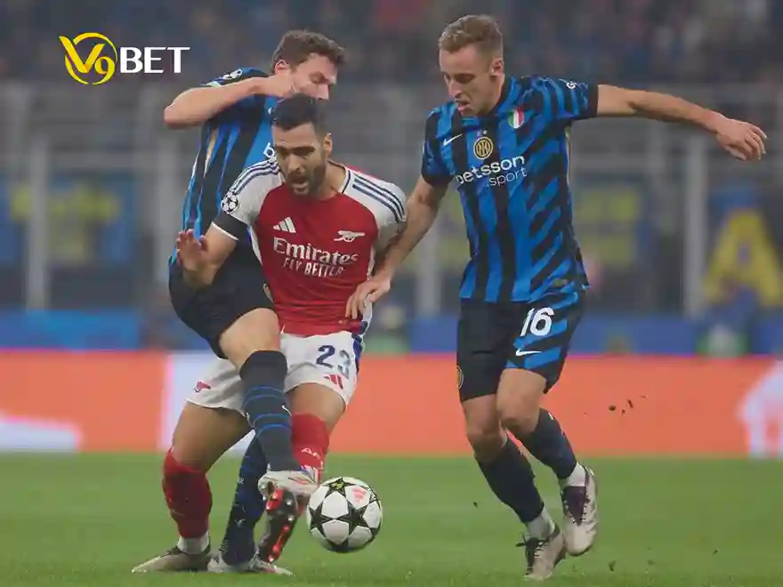Inter Milan vs Arsenal Champions League clash