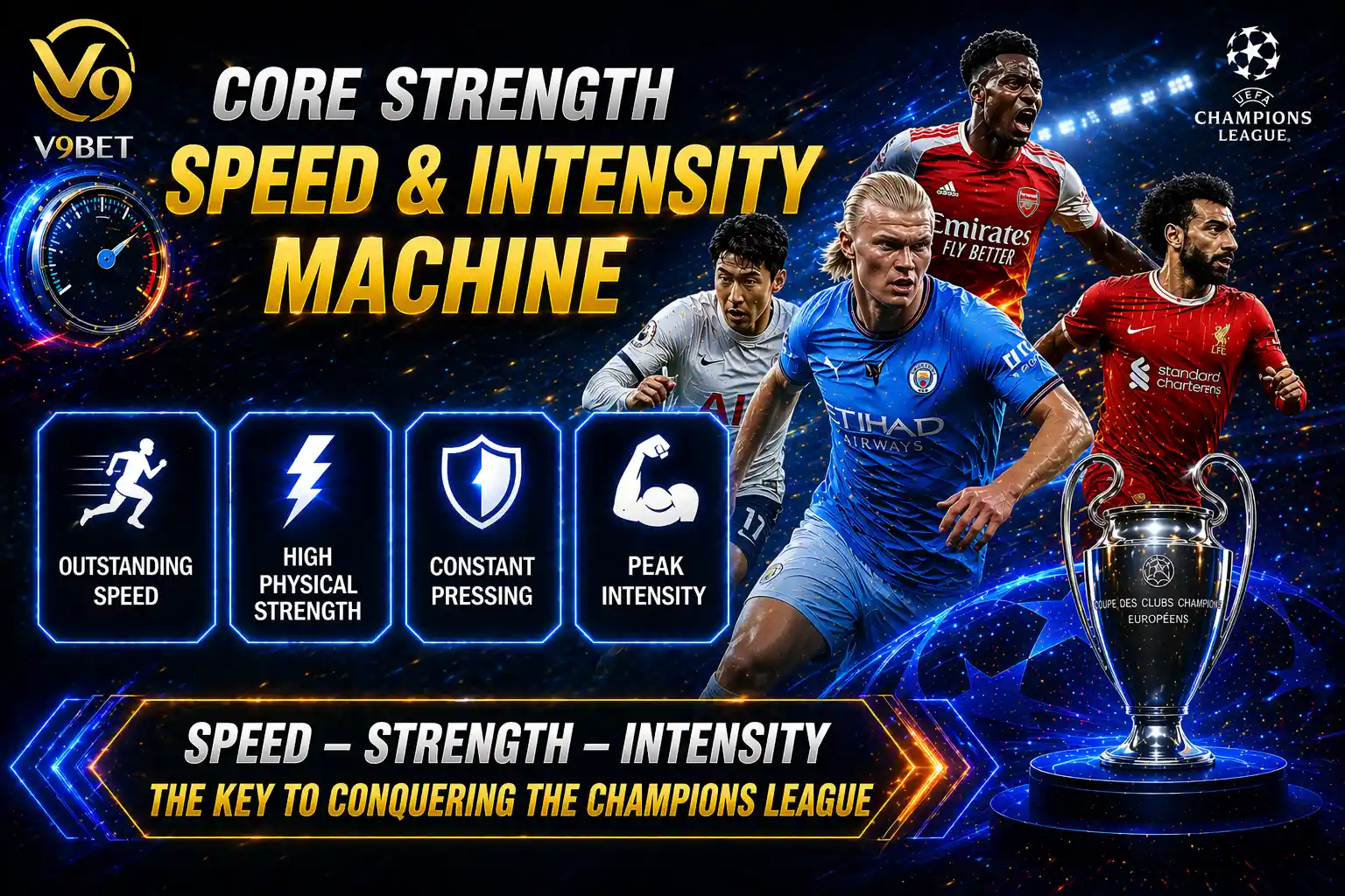 Premier League - High speed and intensity machine