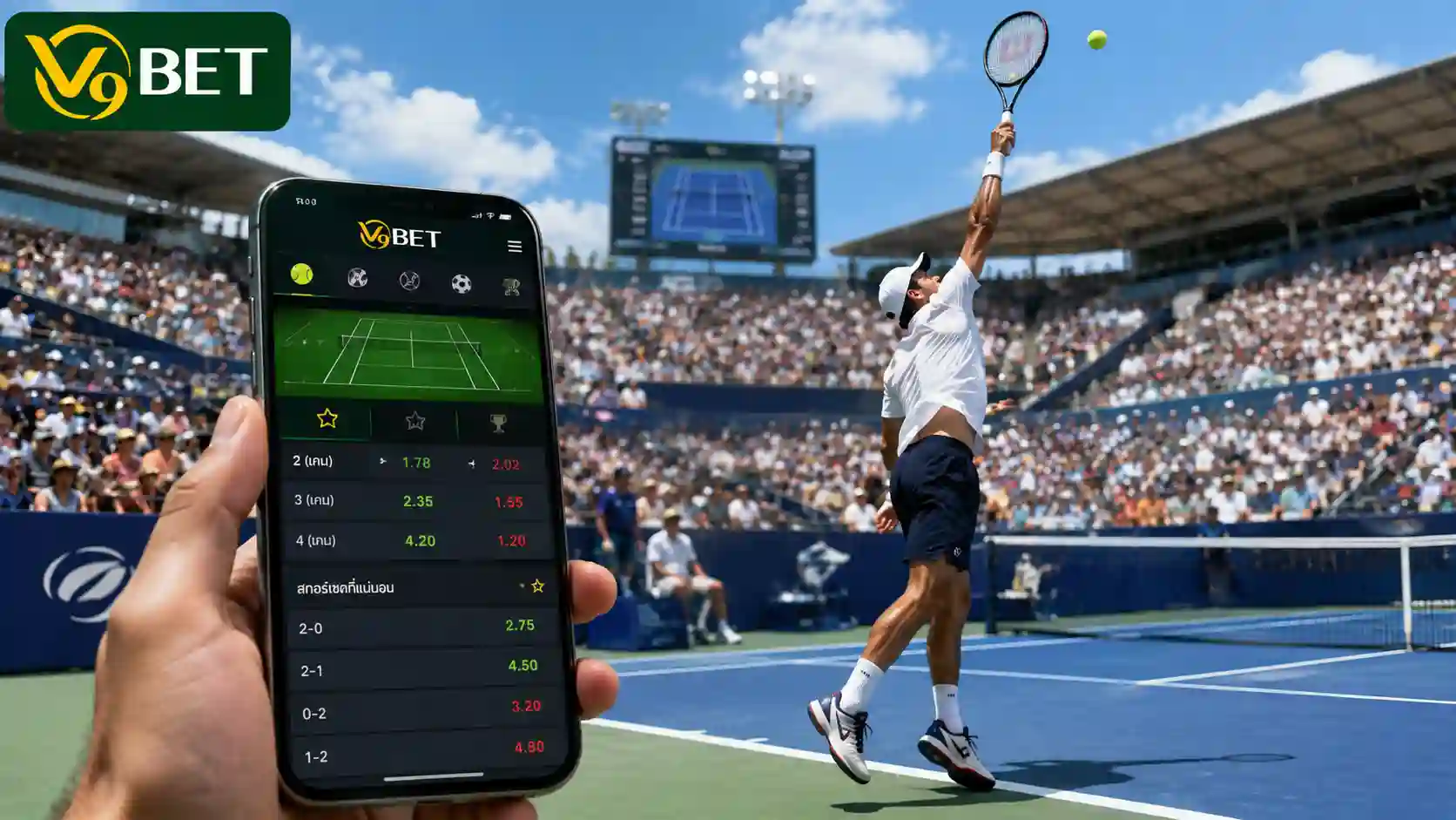 Bet on US Open 2026 tennis at V9BET – guaranteed excitement