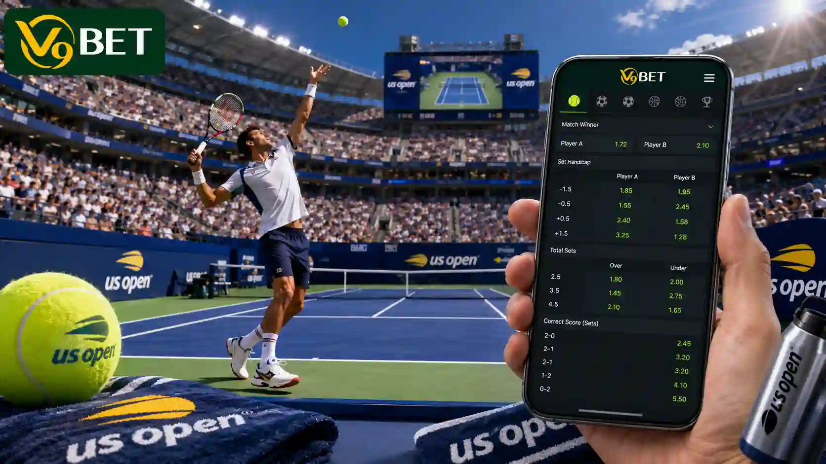 Complete betting markets – the most variety at V9Bet