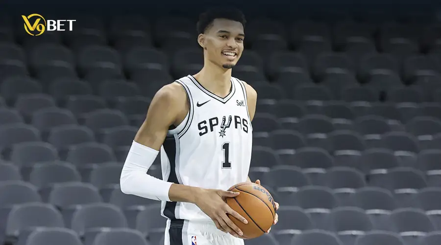 Victor Wembanyama during his first NBA season