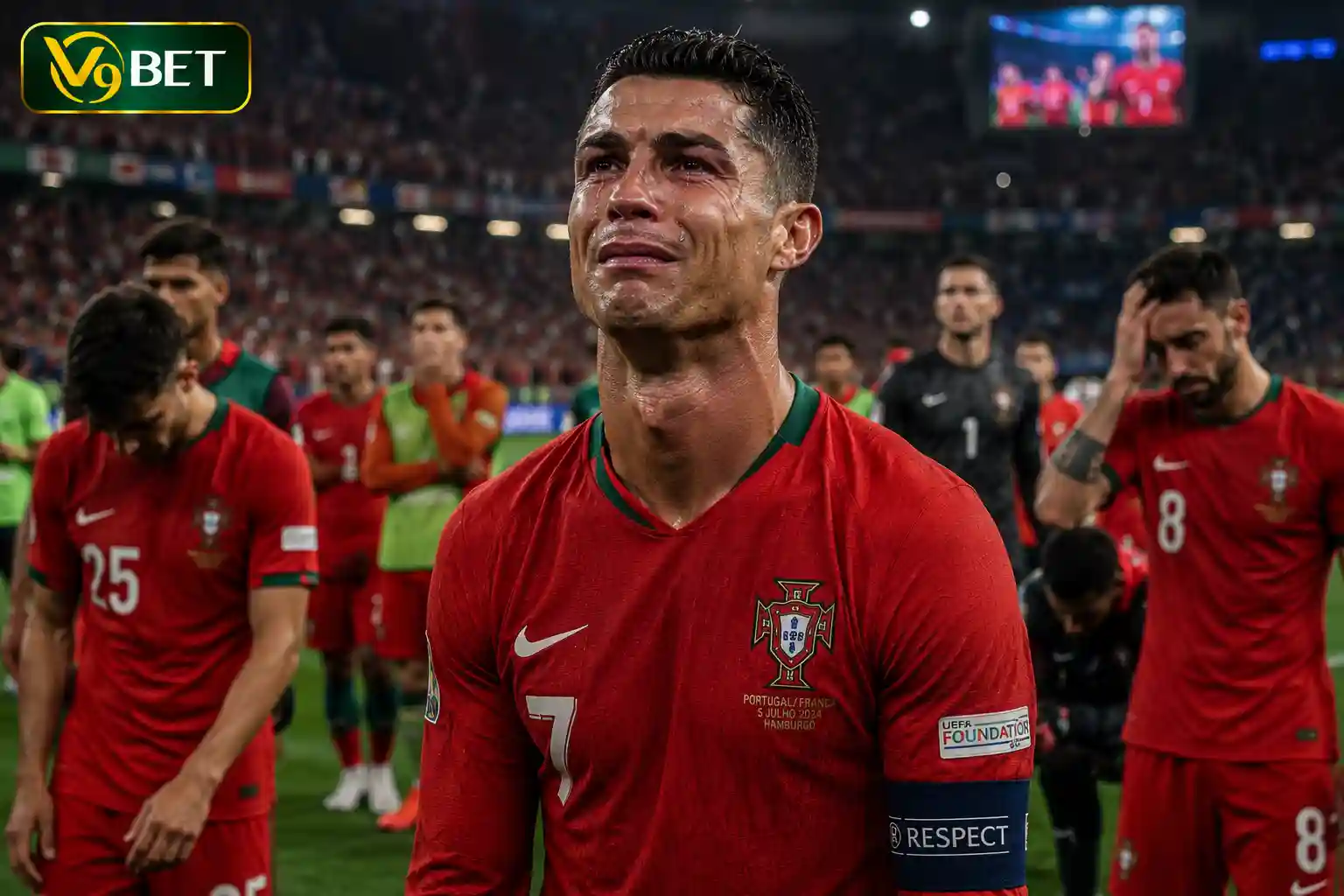 Cristiano Ronaldo and Portugal's dream remained unfulfilled
