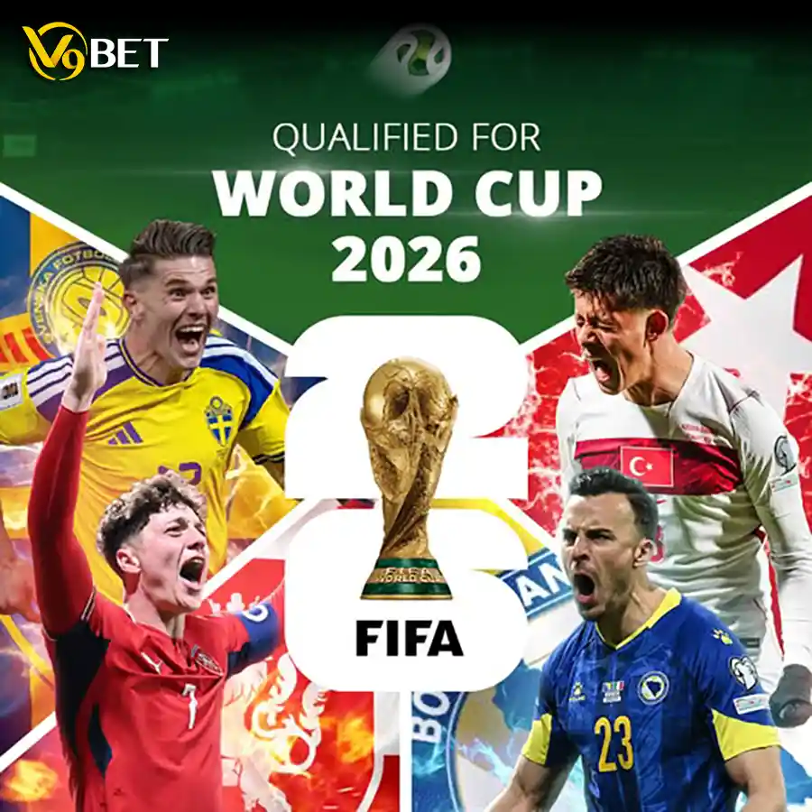 European teams celebrating qualification