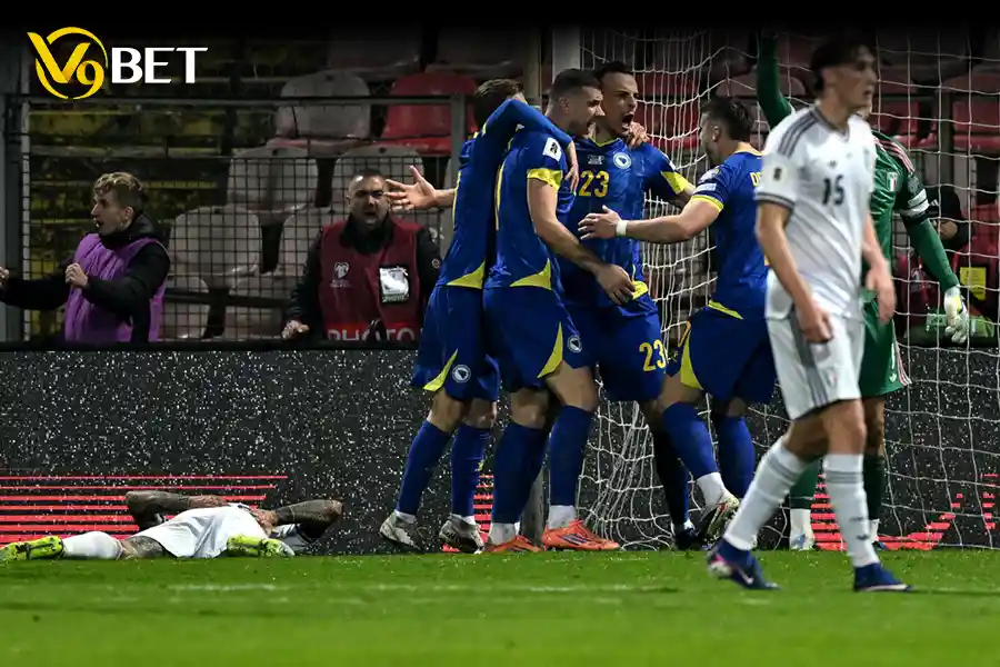 Bosnia defeating a giant like Italy