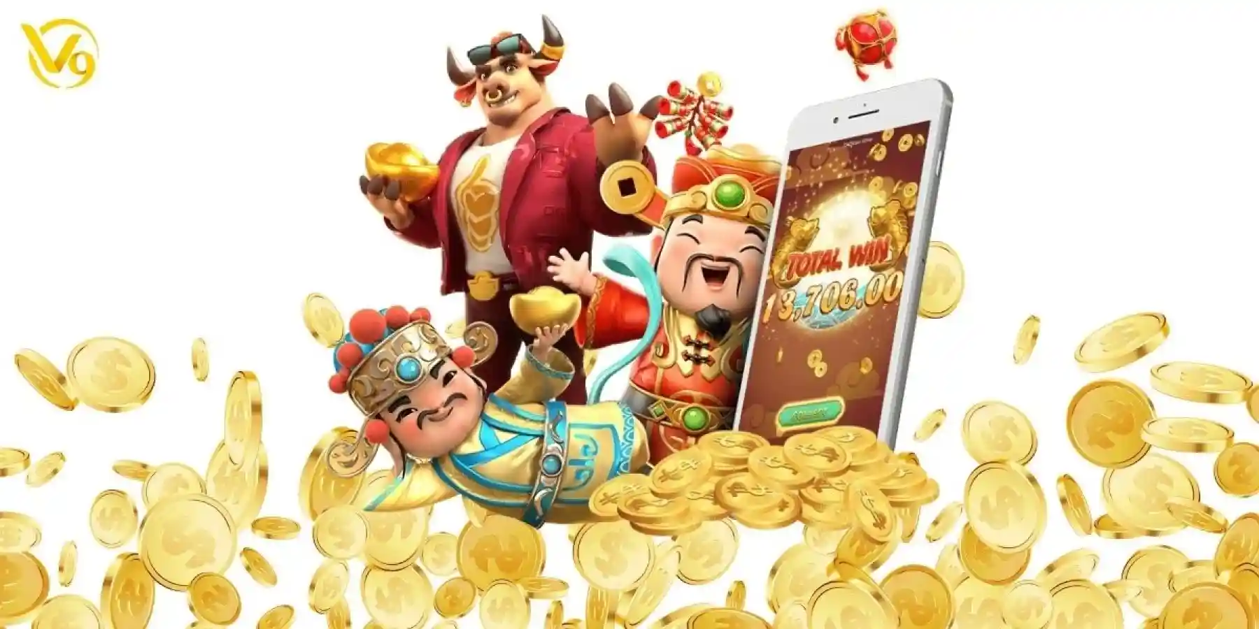 Asian slot theme featuring dragons and lanterns